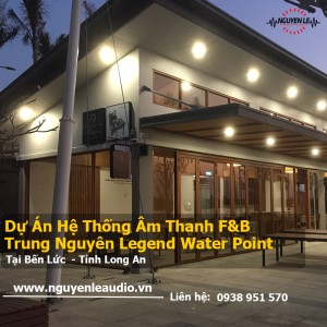 Hoàn Thiện Hệ Thống Âm Thanh Cafe Trung Nguyên Khu Dân 