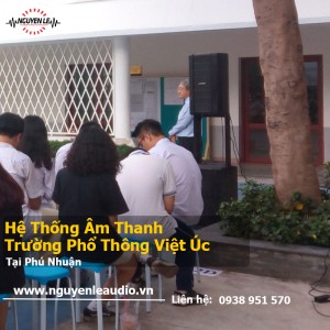 Hoàn Thiện Công Trình Hệ Thống Âm Thanh Trường Học Quốc