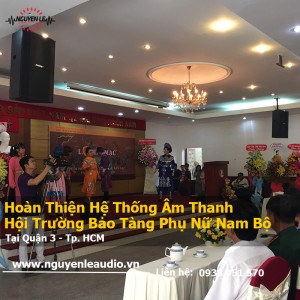 Dự Án Công Trình Hệ Thống Âm Thanh Hội Trường Bảo Tàng 