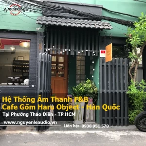 Thiết Kế Hệ Thống Âm Thanh Haru Object Thảo Điền: JBL Control 1 Pro & Sumico SU4CL | Nguyễn Lê Audio