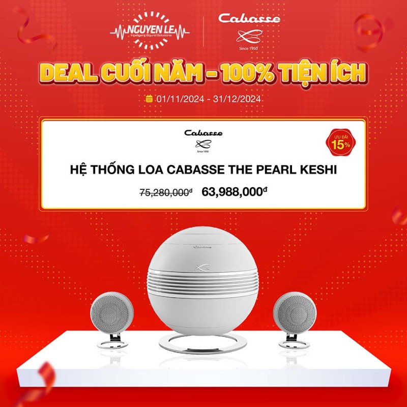 Loa Nghe Nhạc Cabasse The Pearl Keshi 2.1