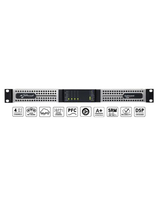 Cục Đẩy Công Suất  4 Kênh Powersoft Quattrocanali 1204 DSP+D