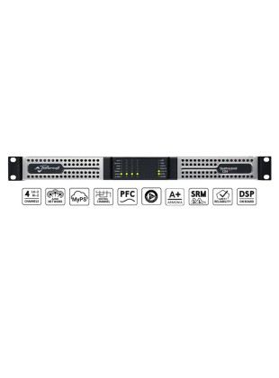 Cục Đẩy Công Suất  4 Kênh Powersoft Quattrocanali 1204 DSP+