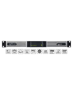 Cục Đẩy Công Suất  4 Kênh Powersoft Quattrocanali 2404 DSP