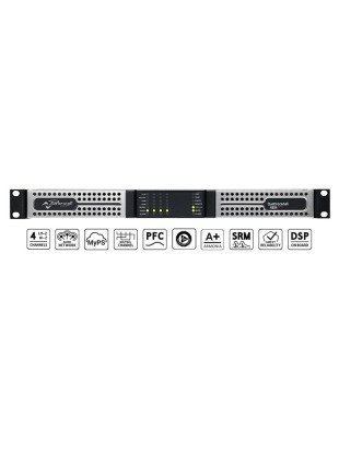 Cục Đẩy Công Suất  4 Kênh Powersoft Quattrocanali 4804 DSP+D