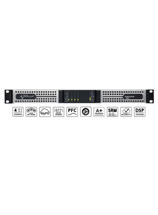 Cục Đẩy Công Suất  4 Kênh Powersoft Quattrocanali 4804 DSP+