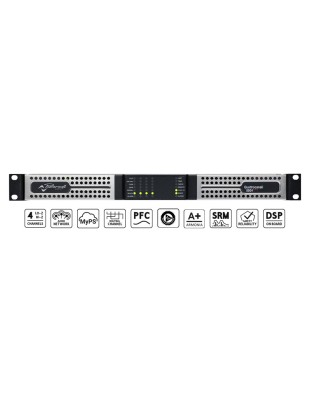 Cục Đẩy Công Suất  4 Kênh Powersoft  Quattrocanali 8804 DSP+D