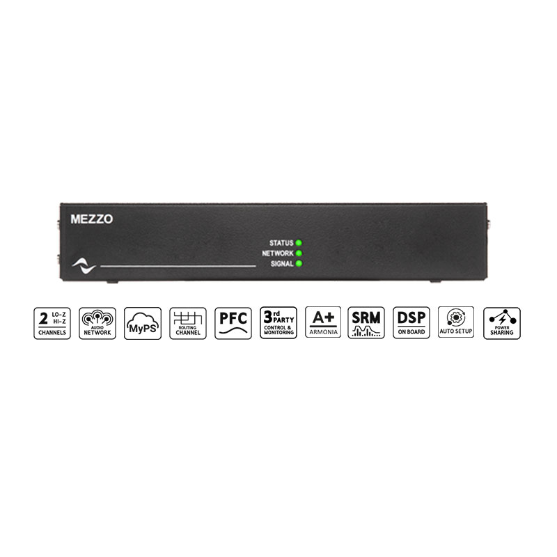 Cục Đẩy Công Suất 2 Kênh Powersoft Mezzo 322 A+