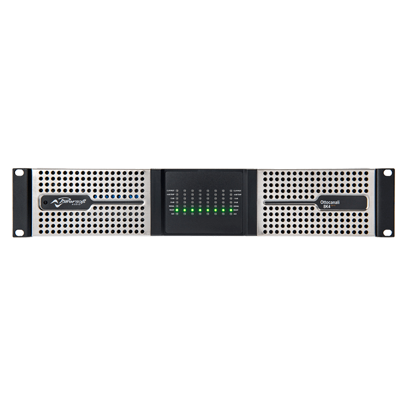 Cục Đẩy Công Suất  8 Kênh Powersoft Ottocanali 8K4 DSP+D