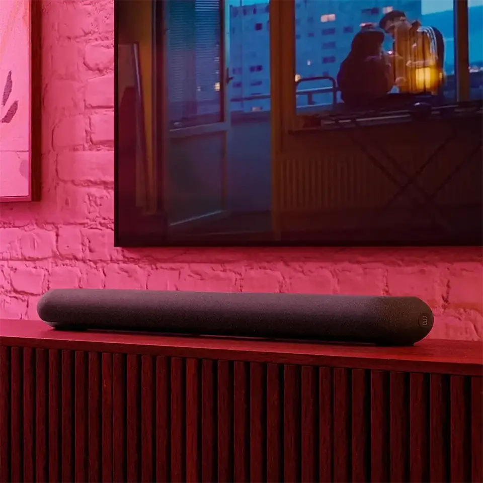 Cấu tạo hệ thống củ loa 2.1 channel và màng cộng hưởng passive bass trên Bluesound Pulse Cinema Mini