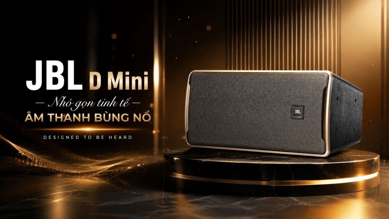 Loa Karaoke JBL D Mini Chinh Hãng Giá Rẻ