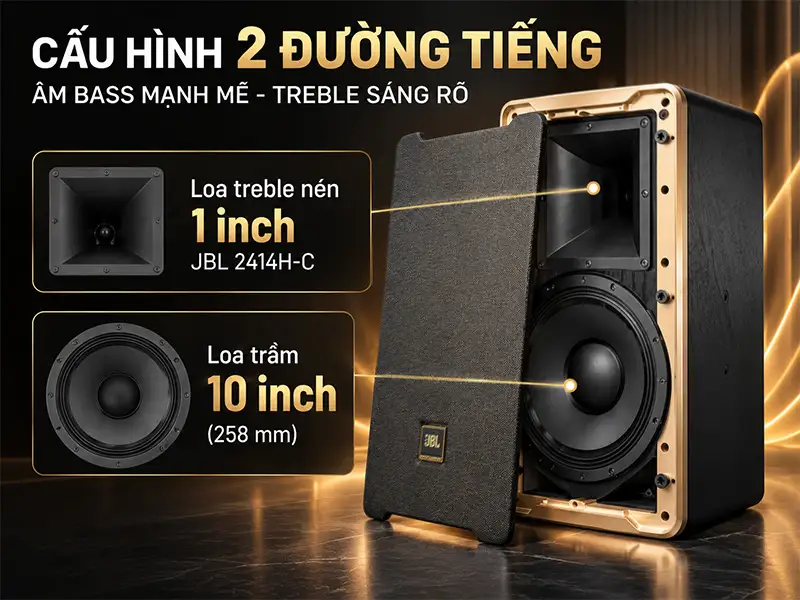 loa-karaoke-jbl-d-plus-cau-truc-2-duong-tieng